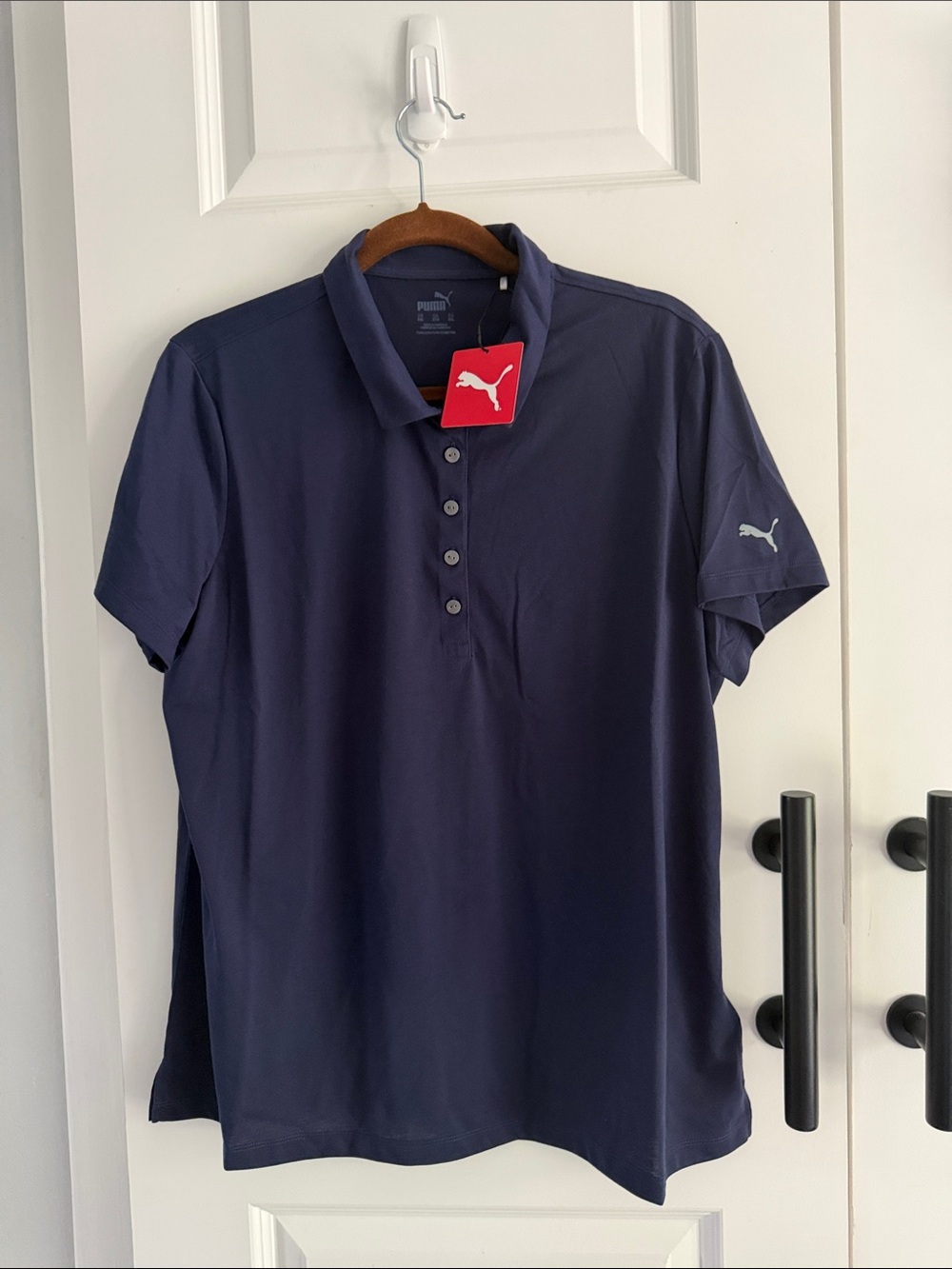 Puma ladies Navy Polo Shirt
